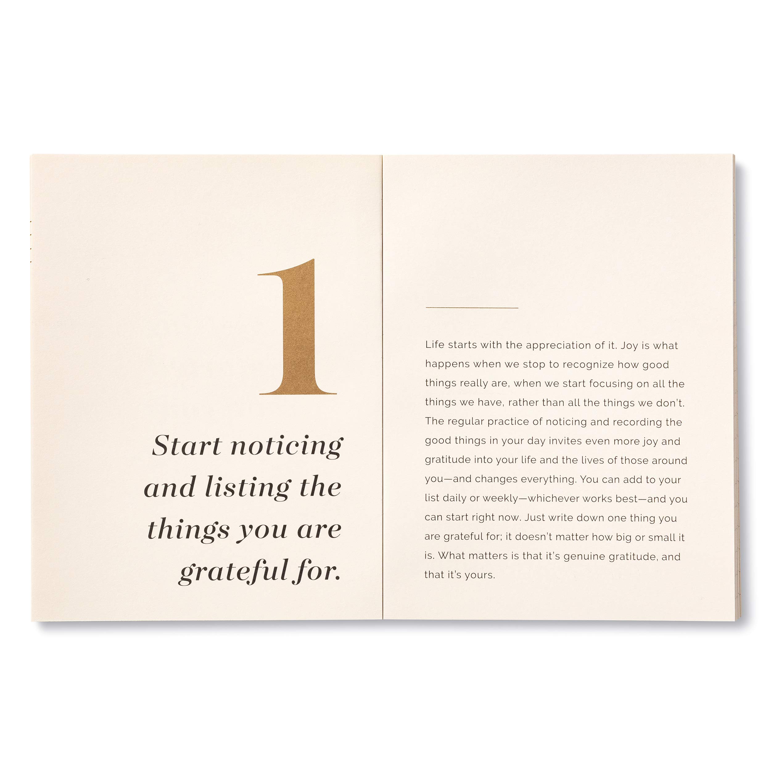 Compendium Kit di biglietti di ringraziamento 52 settimane gratitudine