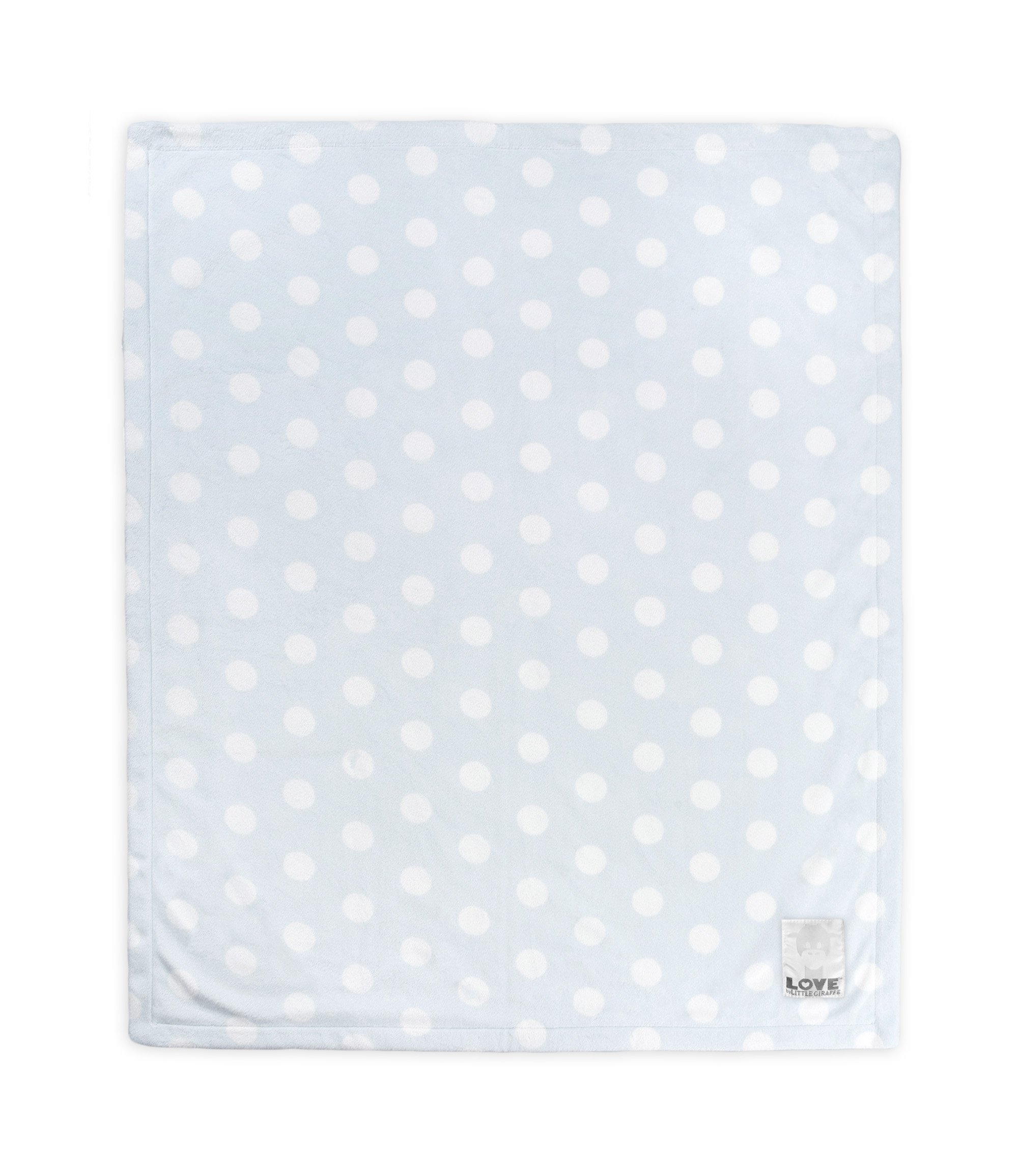 Little Giraffe Silky Dot Blanket