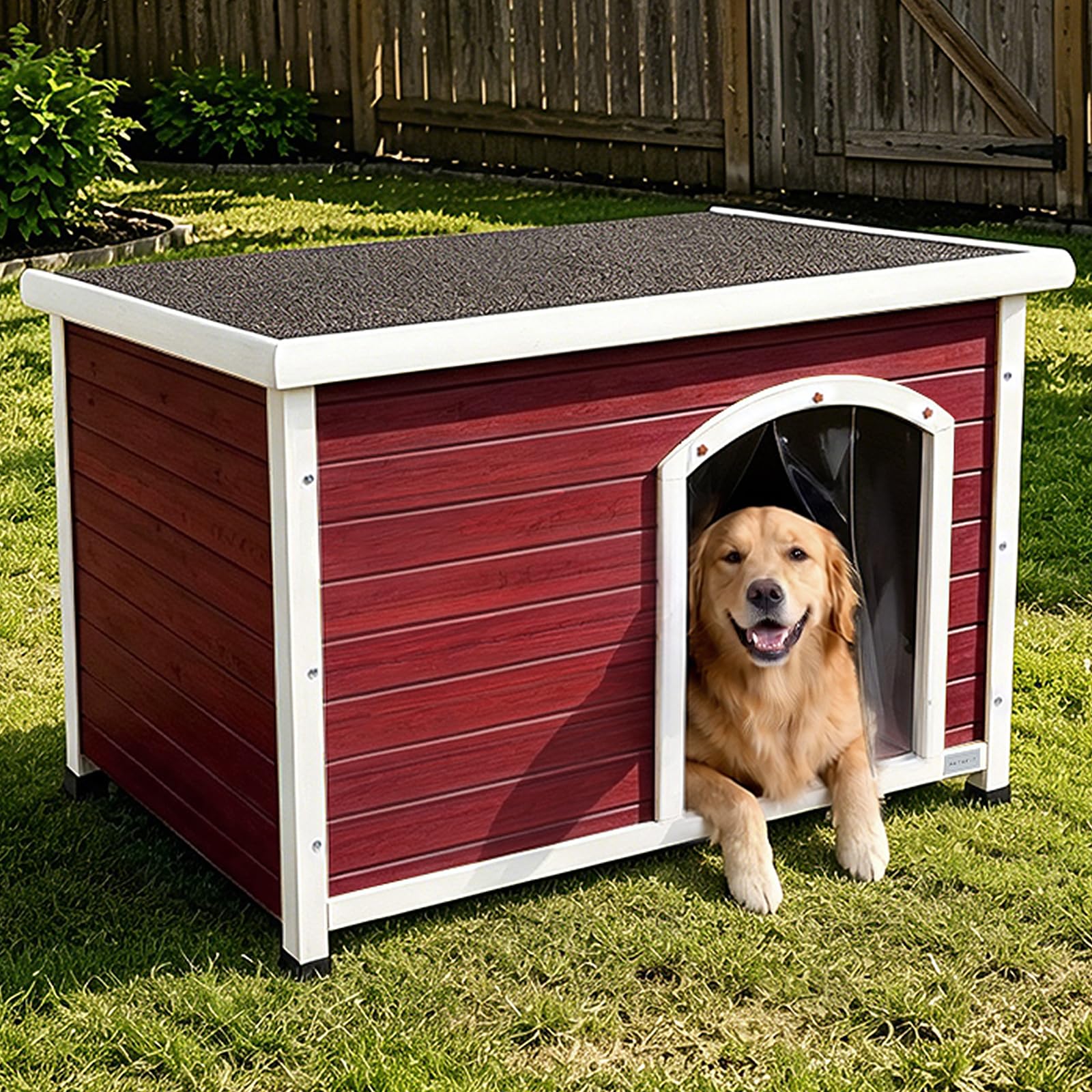 Petsfit Solid Wood Dog House