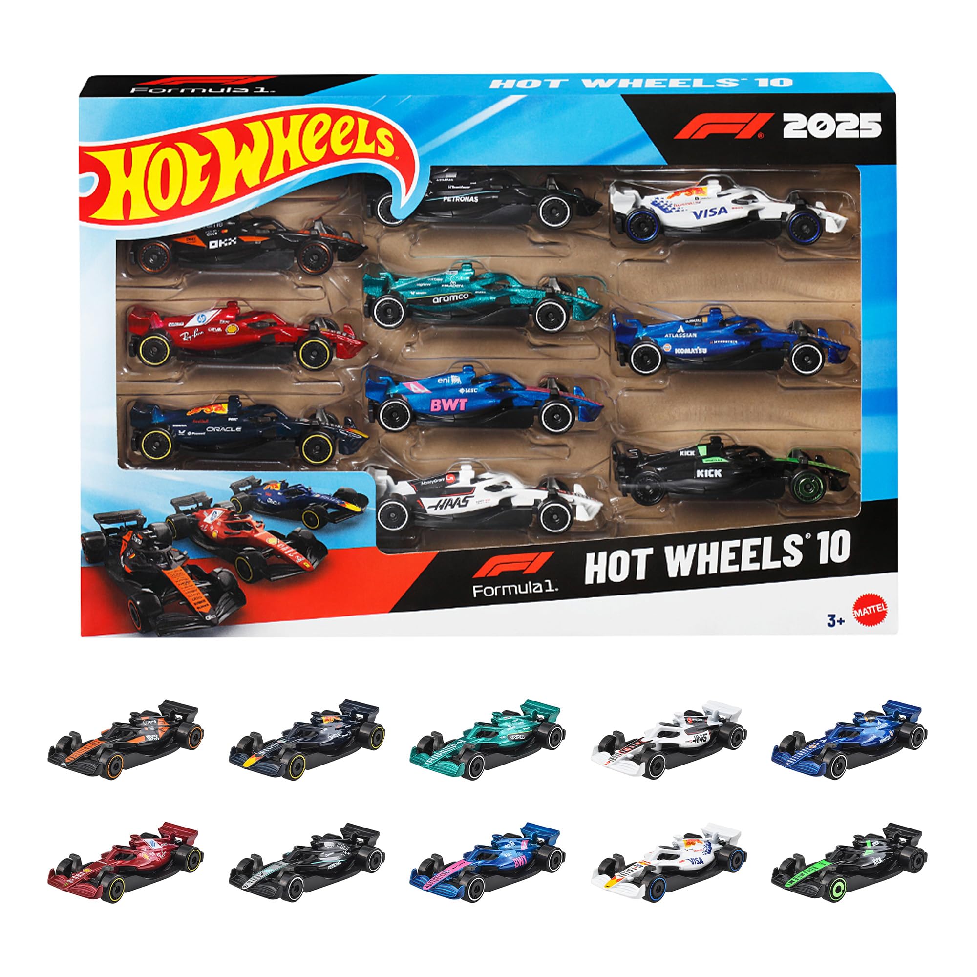 Amazon.co.jp: ホットウィール(Hot Wheels) Formula 1® 10カーパック Amazon.co.jp: ホットウィール(Hot Wheels) Formula 1® 10カーパック