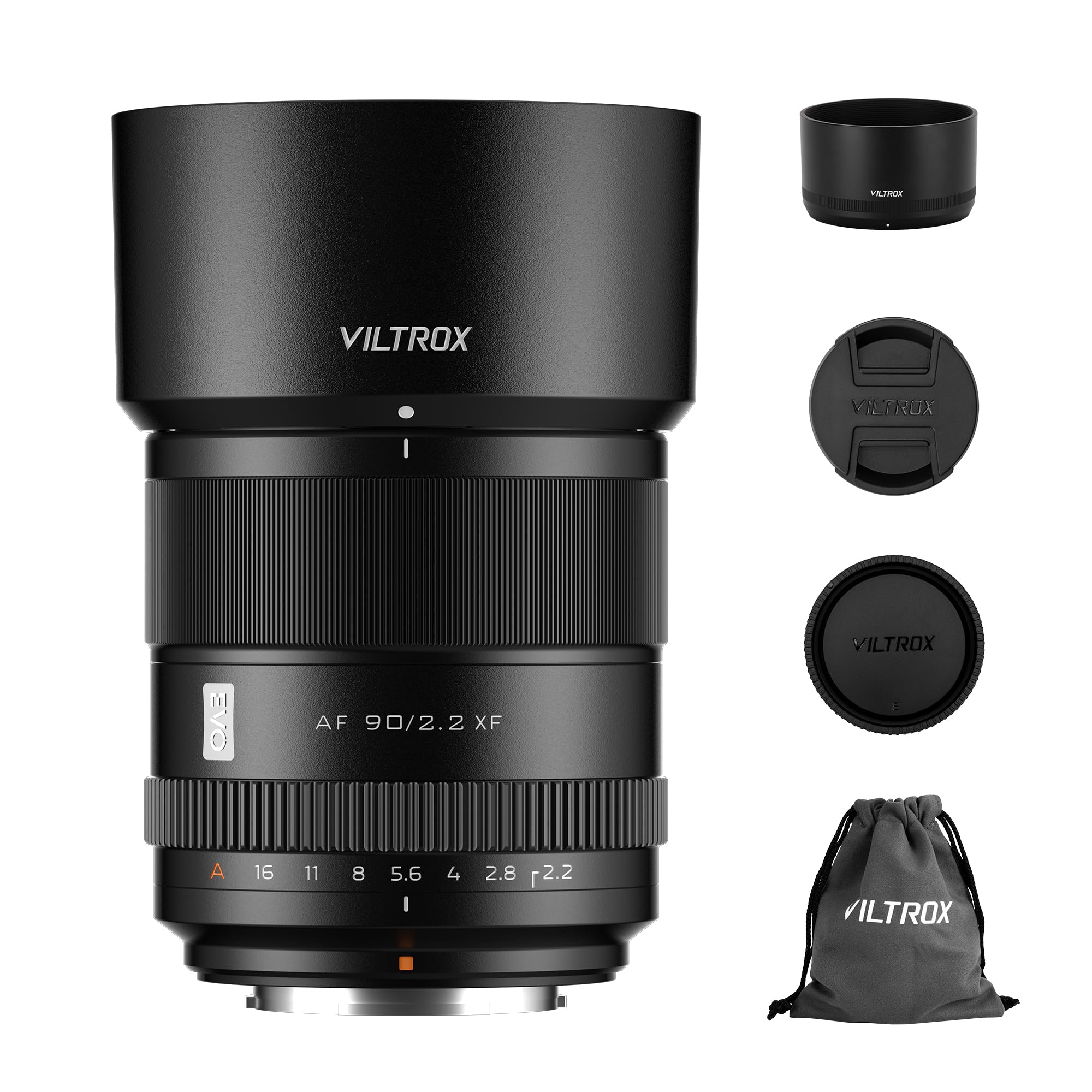 ‌VILTROX AF 90mm F2.2 f/2.2 EVO APS-C Portrait XF Lens‌ for Fuji X-Mount