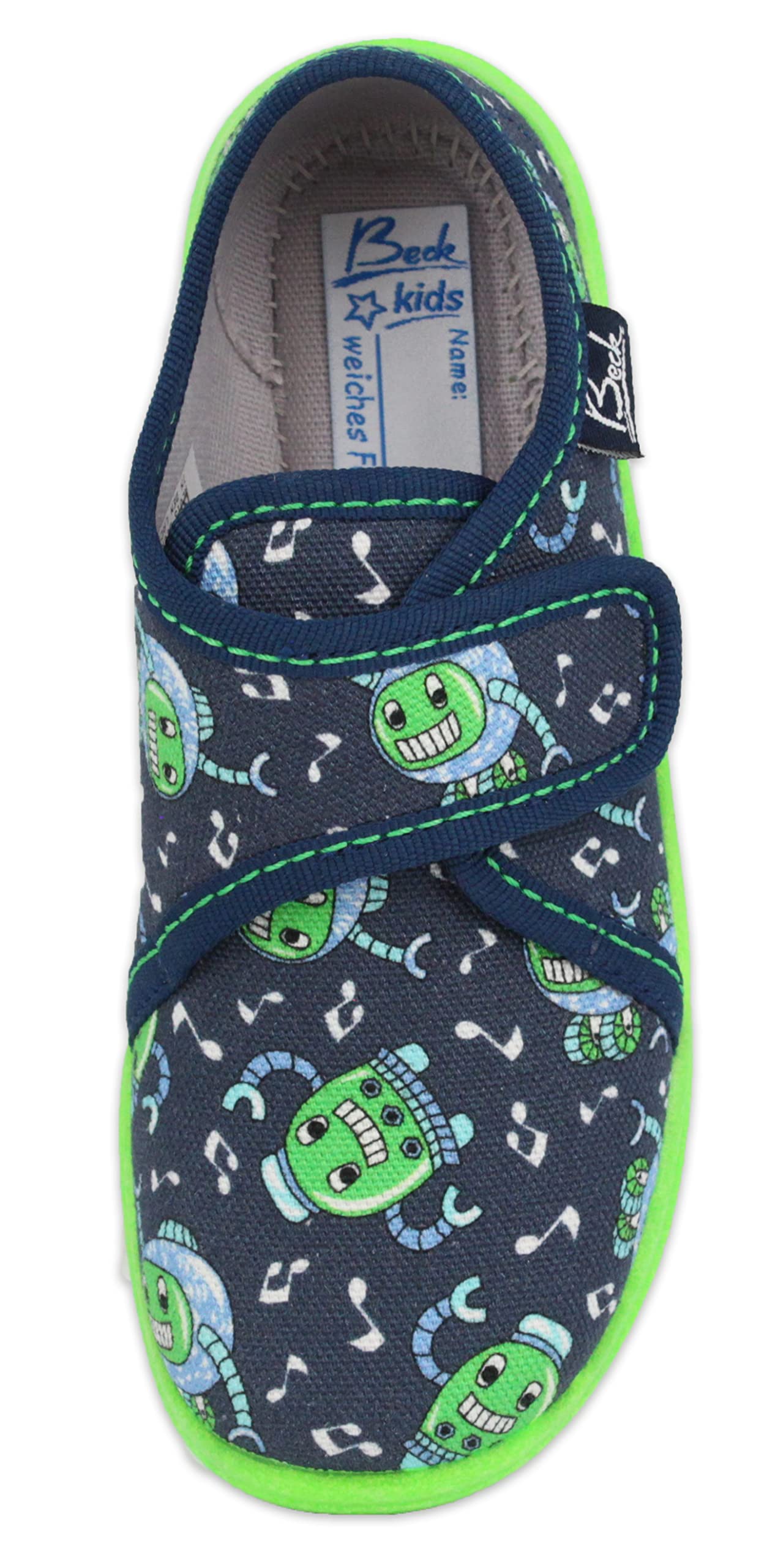 Beck Unisex Kinder RobotsHausschuh