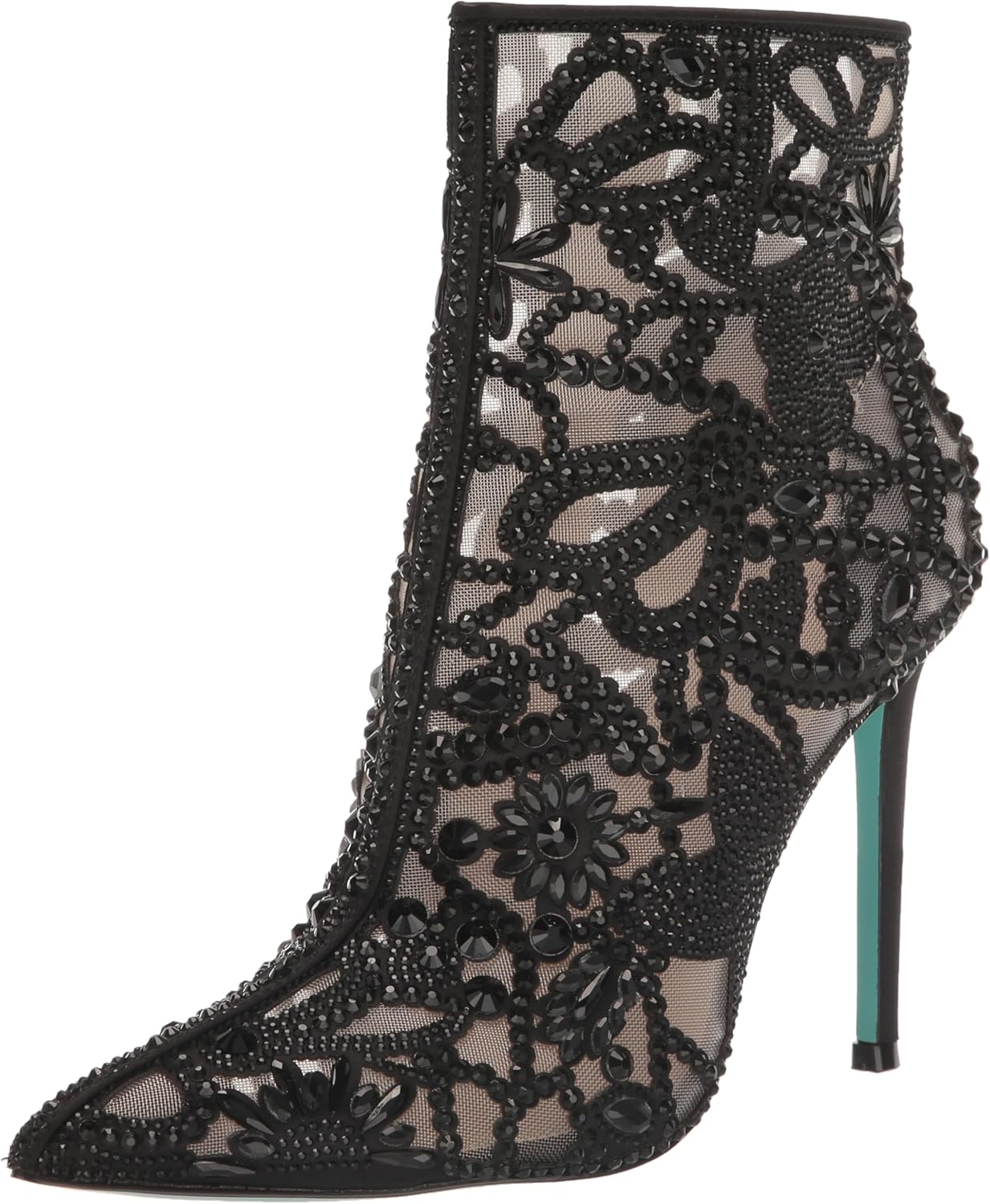 Betsey Johnson Women's Bolt Ankle Boot, Black, 8