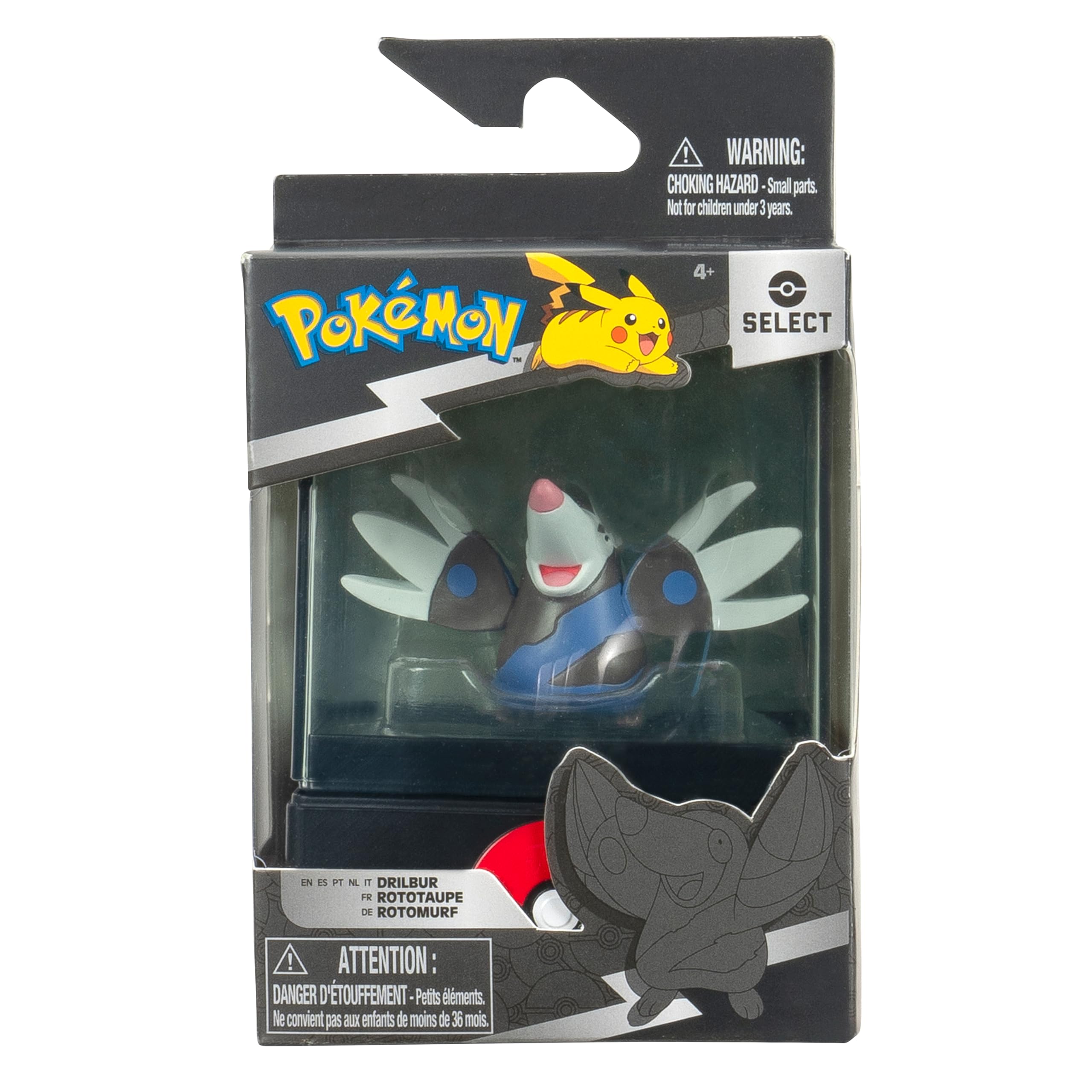 Pokemon Battle Figure Pack (Select Figure with Case) Drilbur - W13