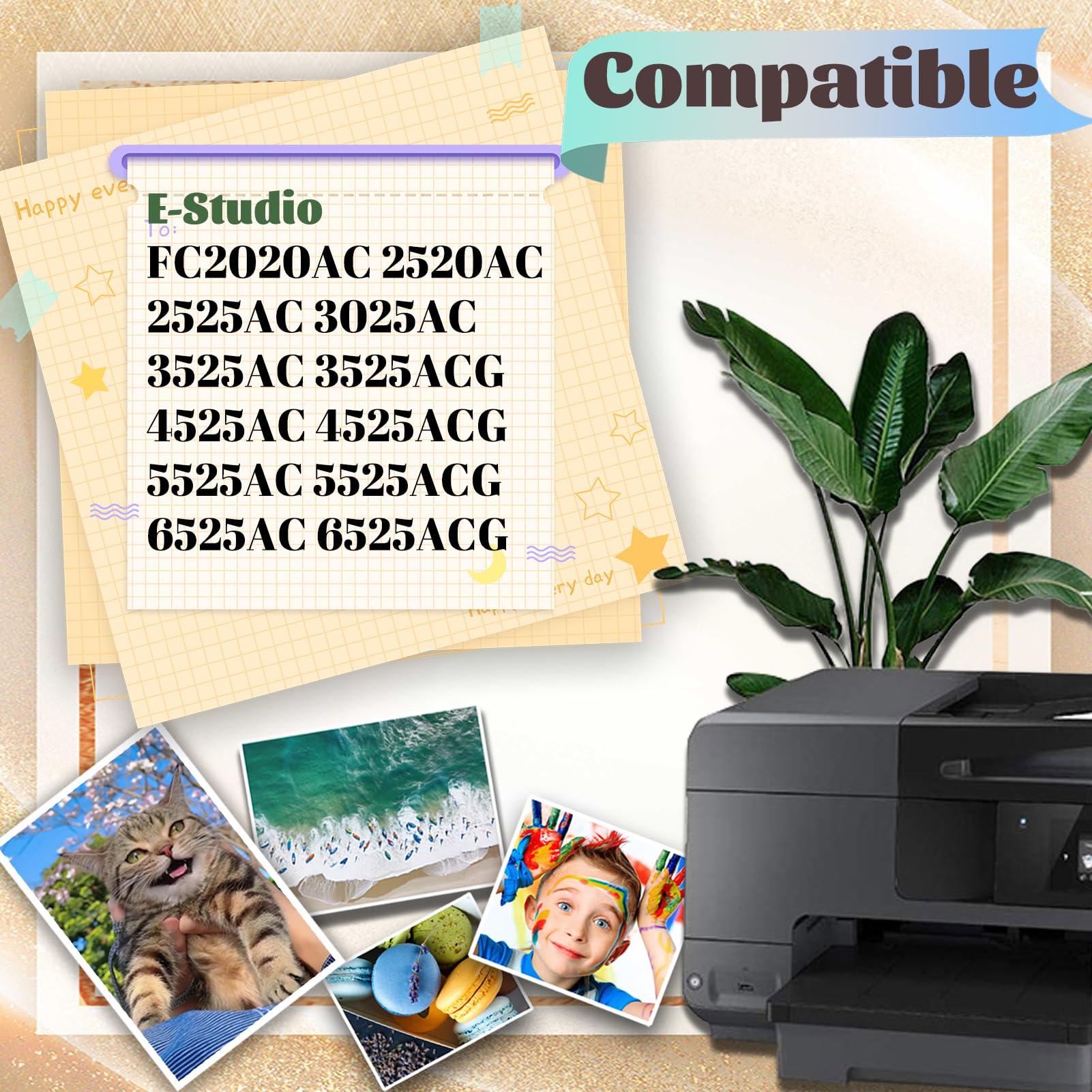 Amazon.com: T-FC425 Toner Replacement for Toshiba T-FC425U Toner