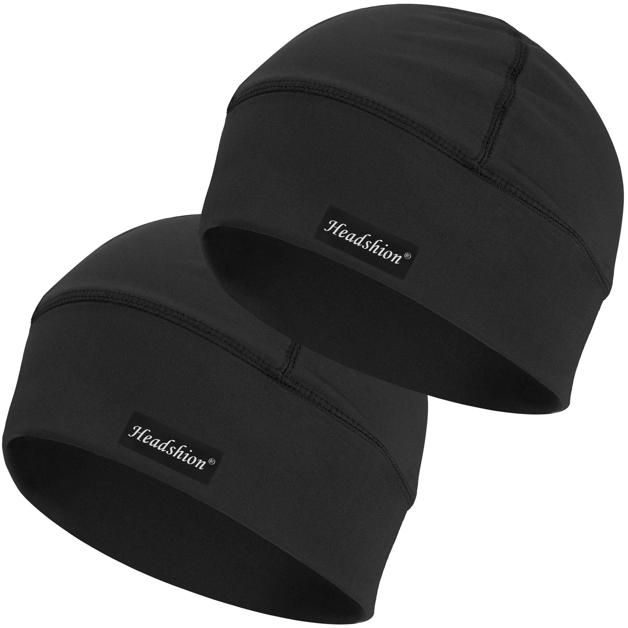 Cooling Skull Caps for Men Women,2-Pack Lightweight Beanie Helmet Liner Sleep Cap