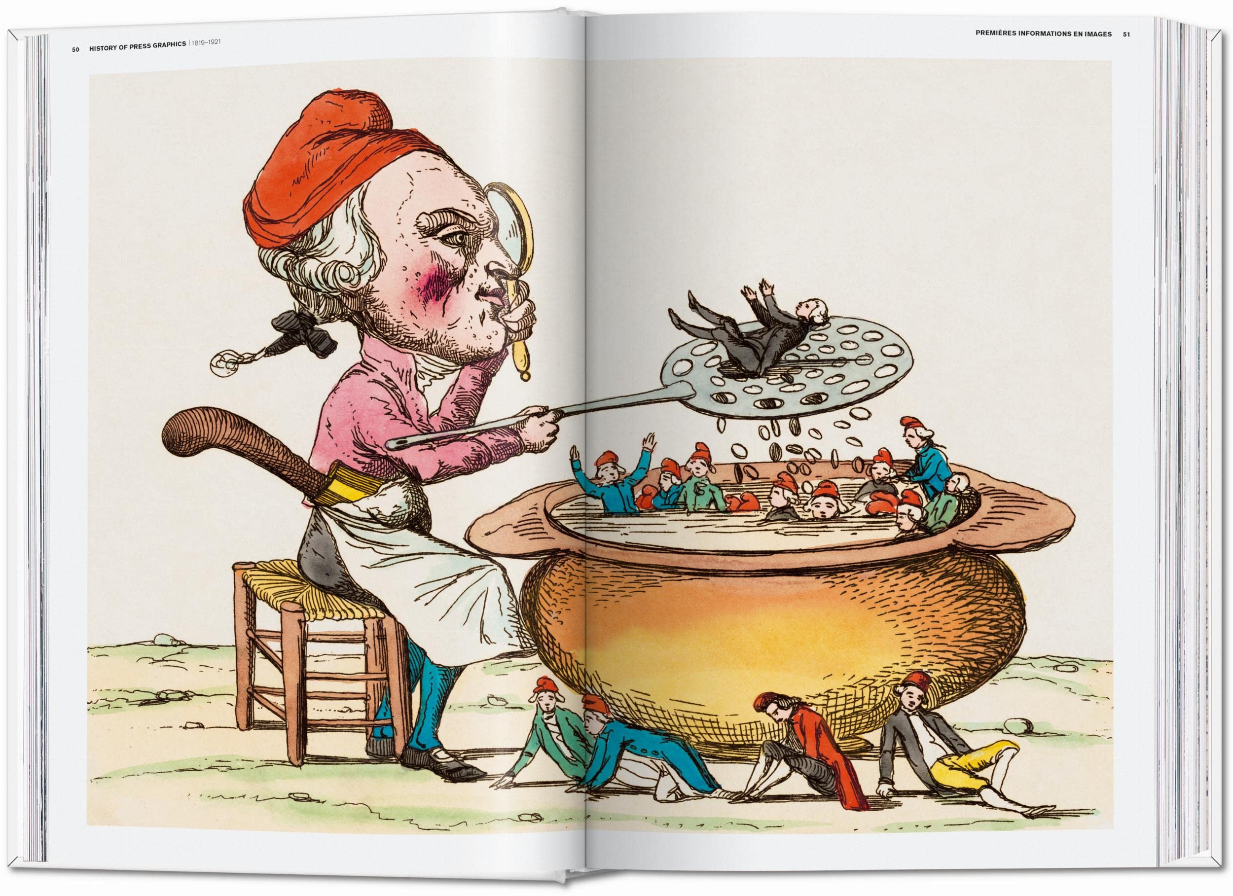 History of Press Graphics: 1819–1921