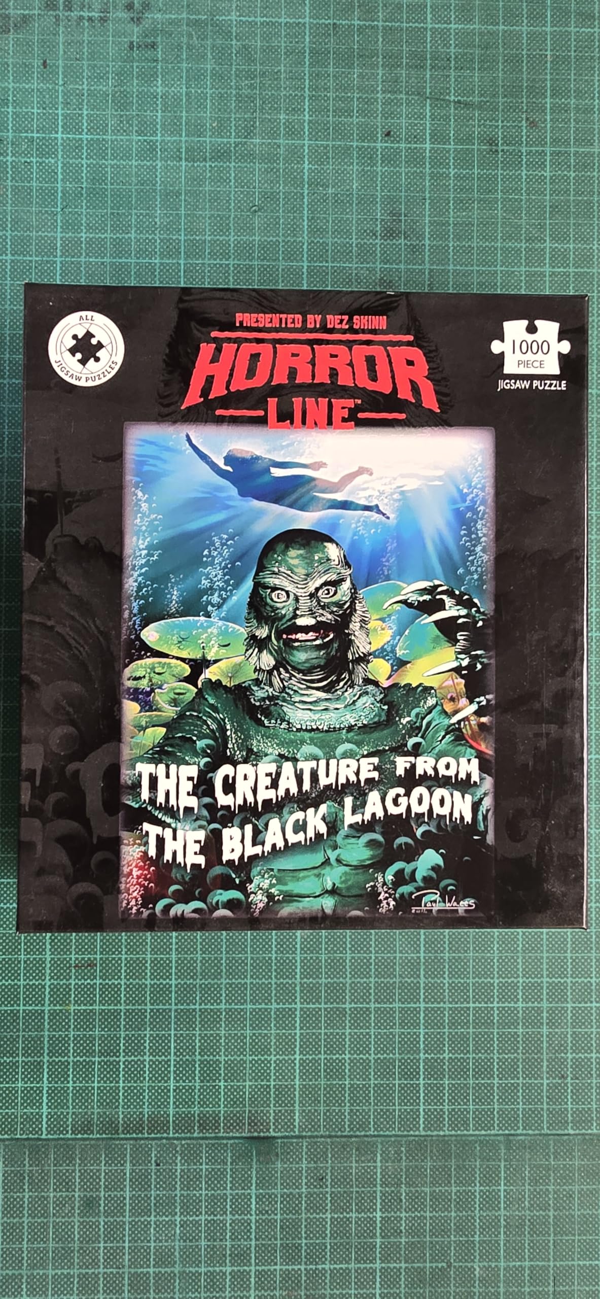 Puzzle Créature du lagon noir 1000 pièces