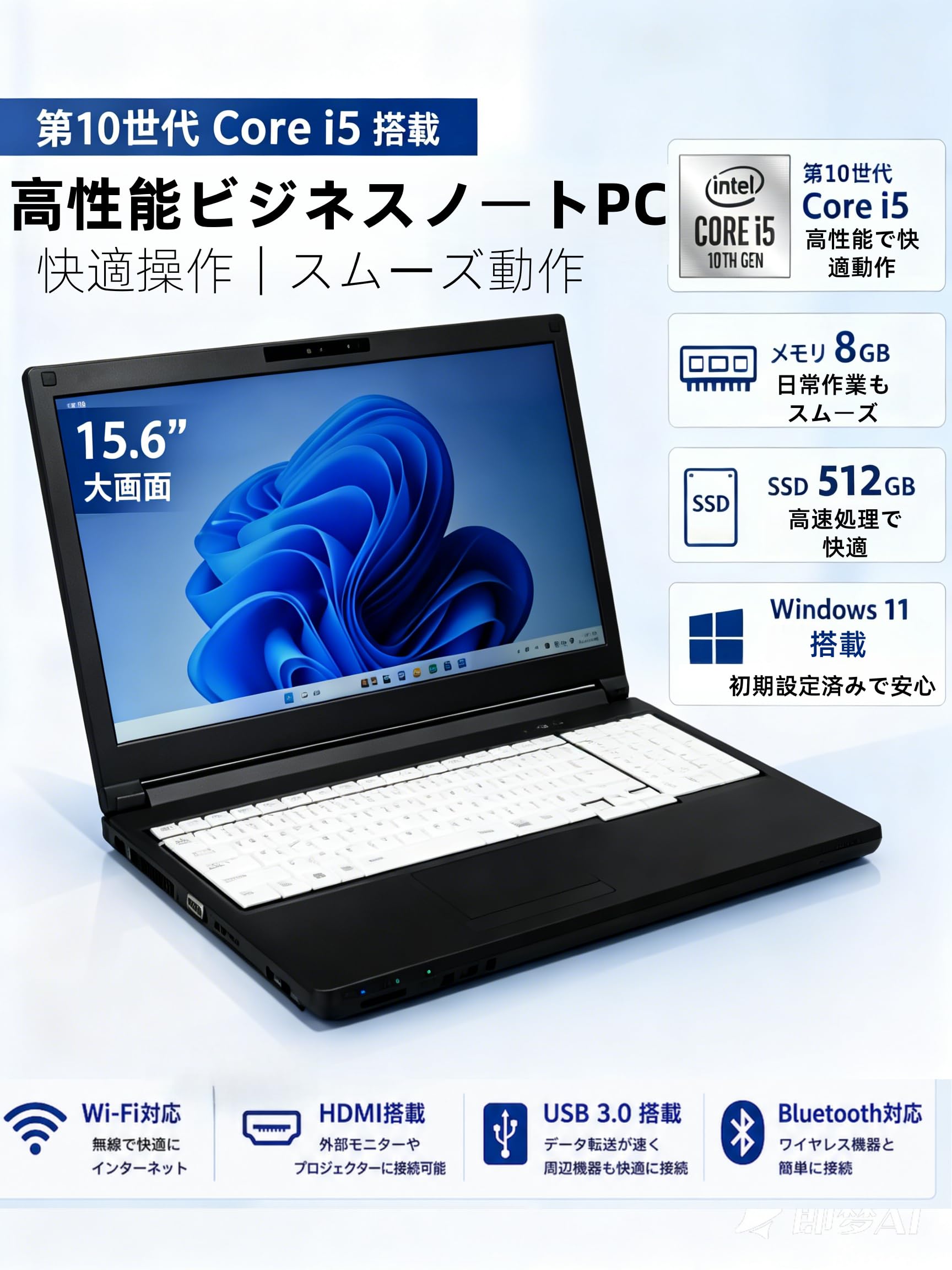 Amazon.co.jp: 【整備済み品】ノートパソコン 富士通 LIFEBOOK A7510