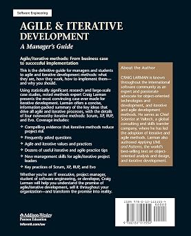 Agile and Iterative Development: A Manager's Guide (Agile Software Development Series)