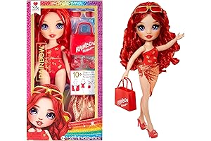 Rainbow High Mermaid Doll in Ruby Red