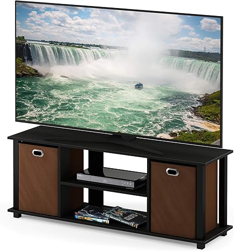 FURINNO Econ Entertainment Center, AmericanoNegroMarrón