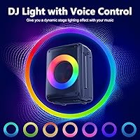 Vista 6 de HWWR Máquina de karaoke con micrófono