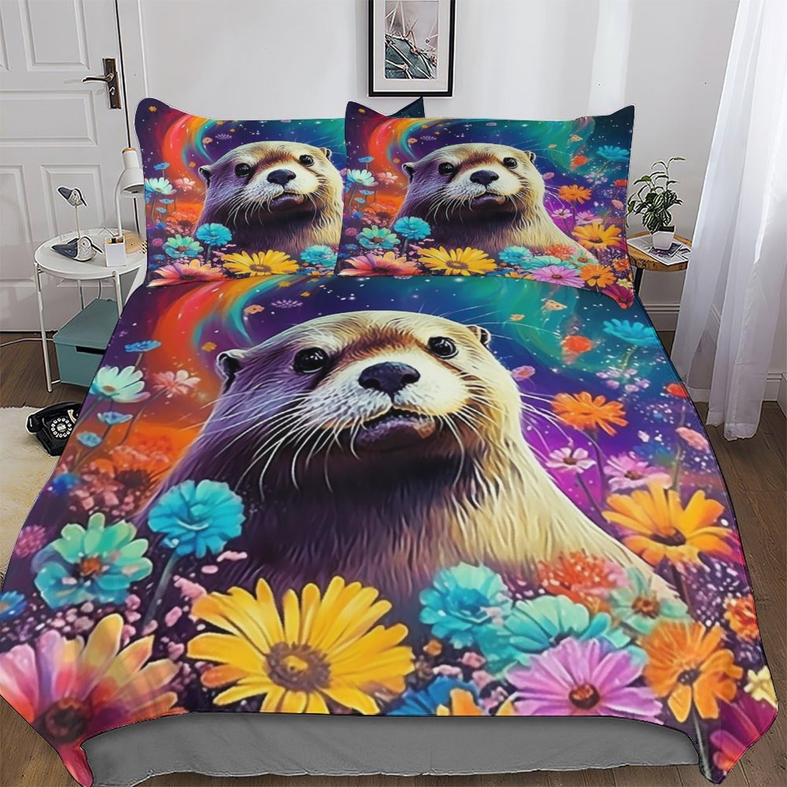 Housse de couette loutre pour des nuits douces et un sommeil serein