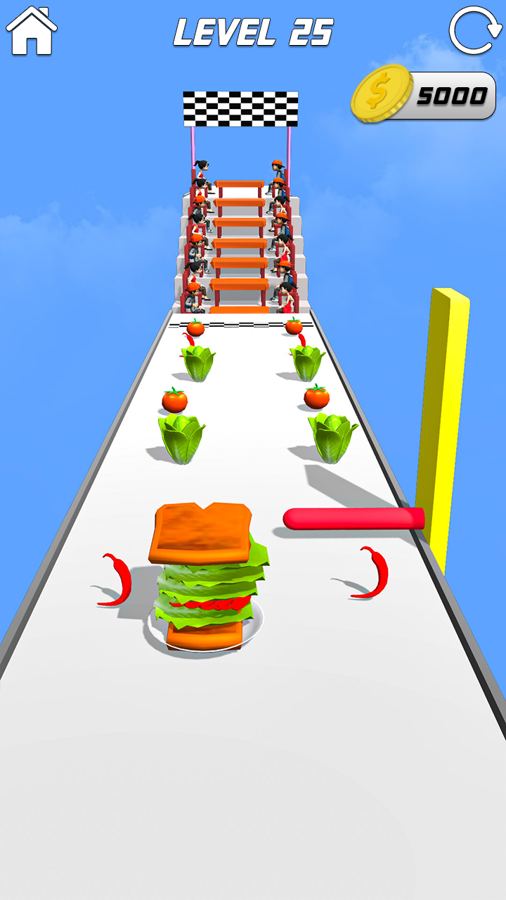 Sandwich Runner: Bread Games - Food Stack Runner Sandwich Games - App ...