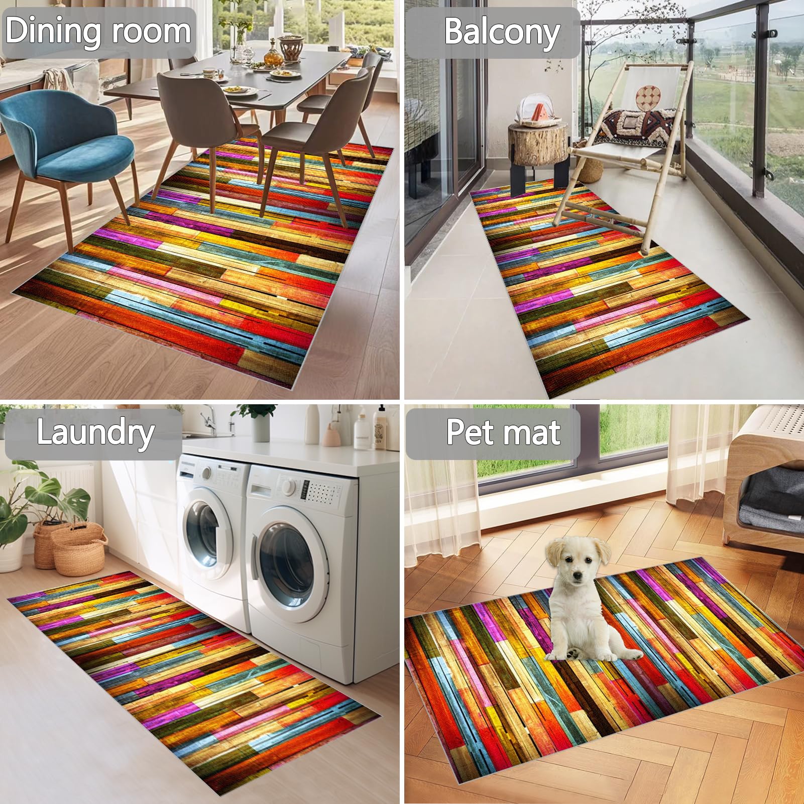 Tapis Couloir Long Antidérapant Lavable Tapis Cuisine Devant Evier 50 x 300 cm Tapis Entrée Intérieur Tapis Cuisine Absorbant Tapis de Passage pour Cuisine Chambre Entrée Salle de Buanderie
