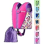 Limmys Premium Kids Swim Vest - Toddler Swim Jacket and Buoyancy Swimming Aid - Modern Design Swimming Vest for Boys, Girls and Babies - Drawstring Bag Included