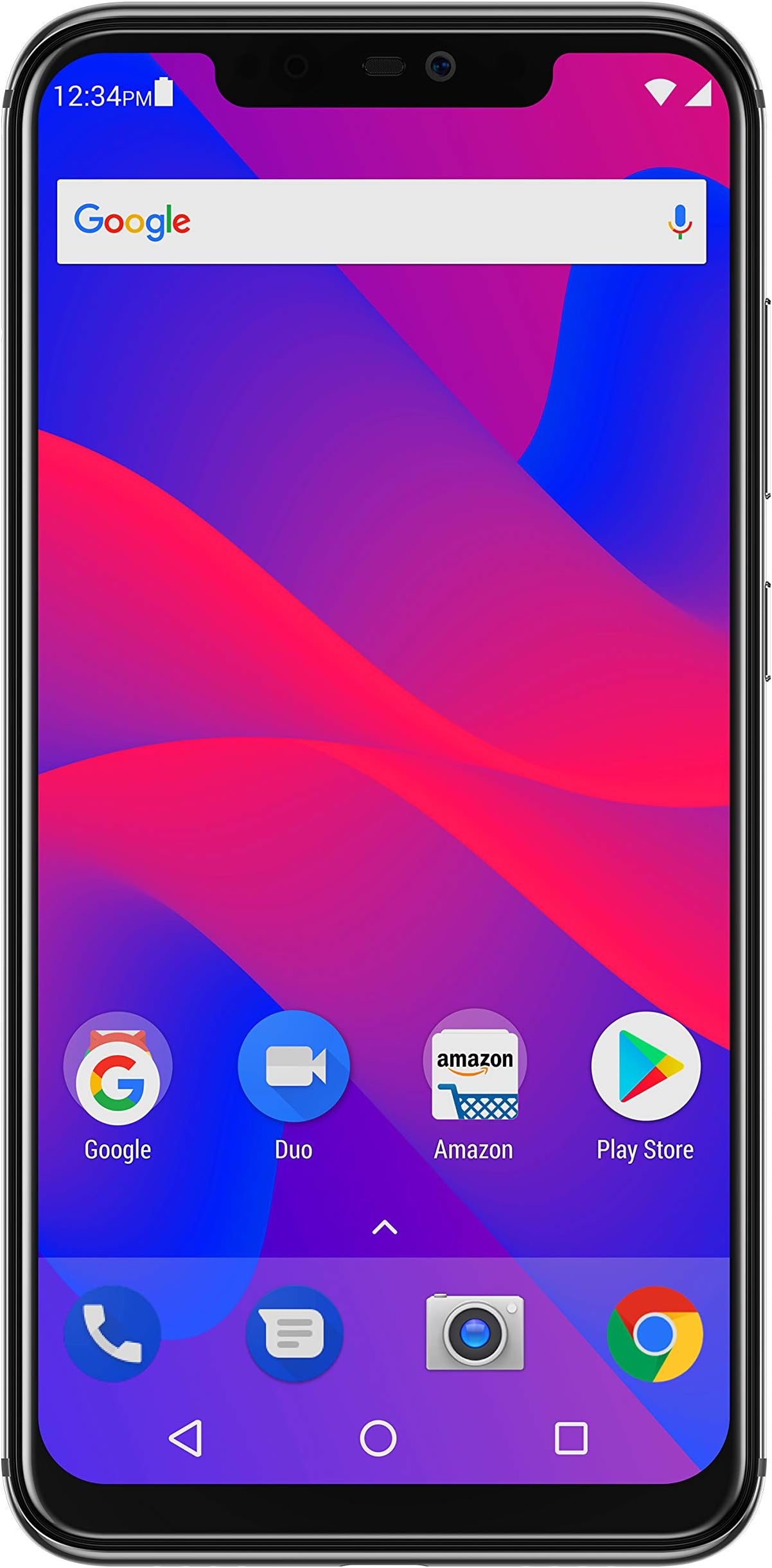 BLU VIVO XI+ - 6.2” Full HD+ Display Smartphone, 128GB+6GB RAM, AI Dual Cameras -Black