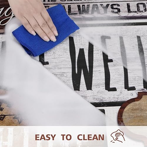 Miniatura 5 de ASPMIZ Farmhouse Kitchen Rugs Juego de 3 alfombras antideslizantes personalizadas para el suelo de la cocina, lavables, impermeables, alfombra de