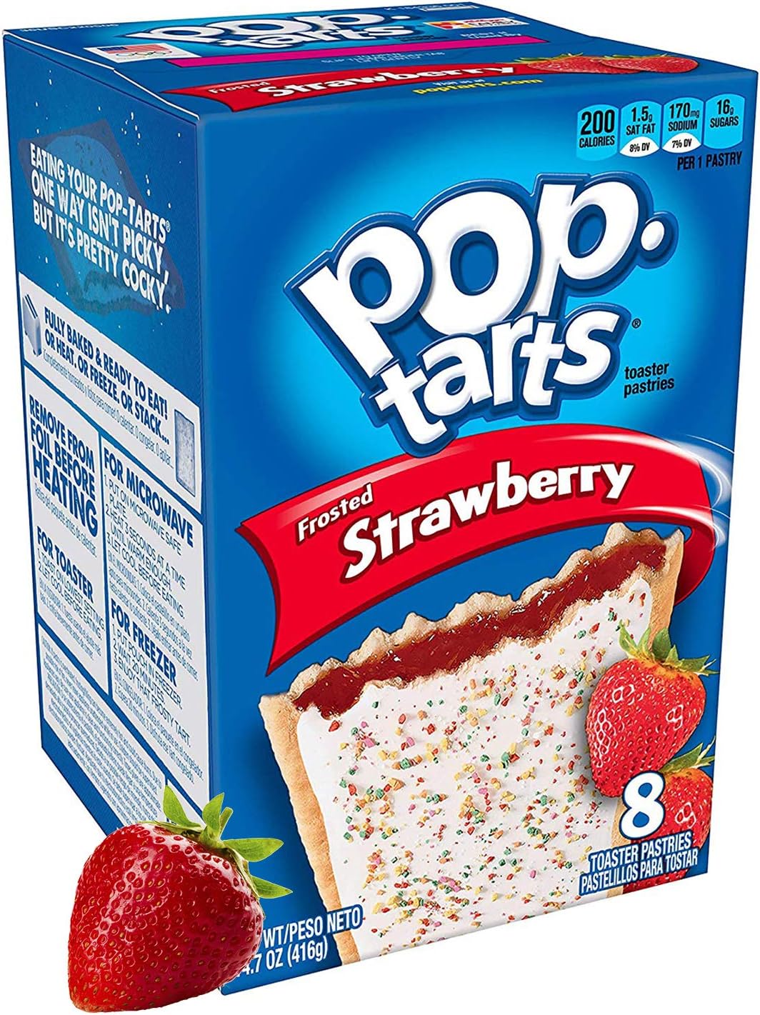 Frosted Strawberry Pouch, 416 g