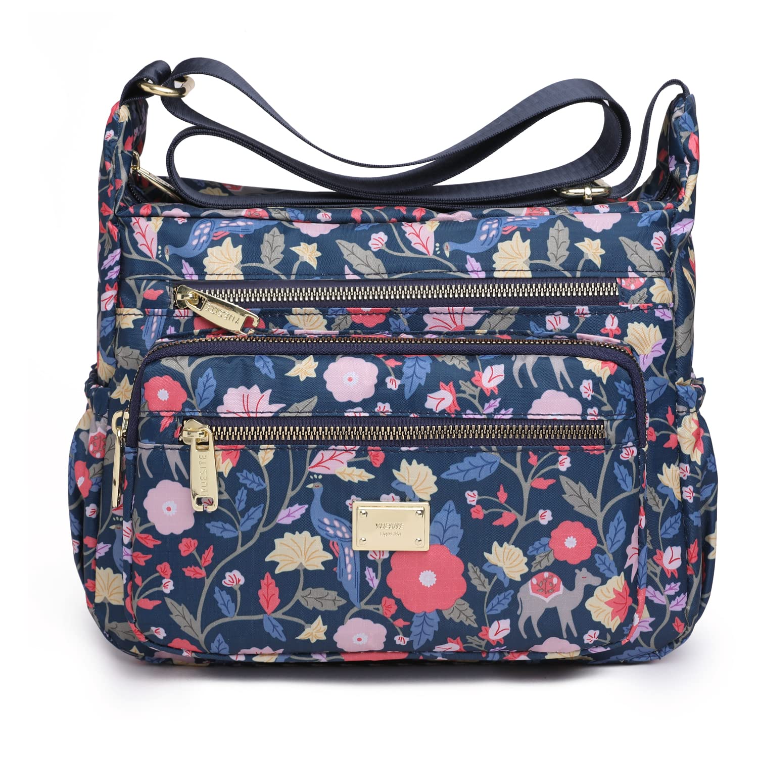 Pealwel Women Shoulder Handbag Roomy Multiple Pockets Bag Ladies Crossbody Purse Tote Top Handle Satchel