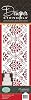 Designer Stencils Royal Damask Cake foodgrade stencil, 3.5 X 12.25