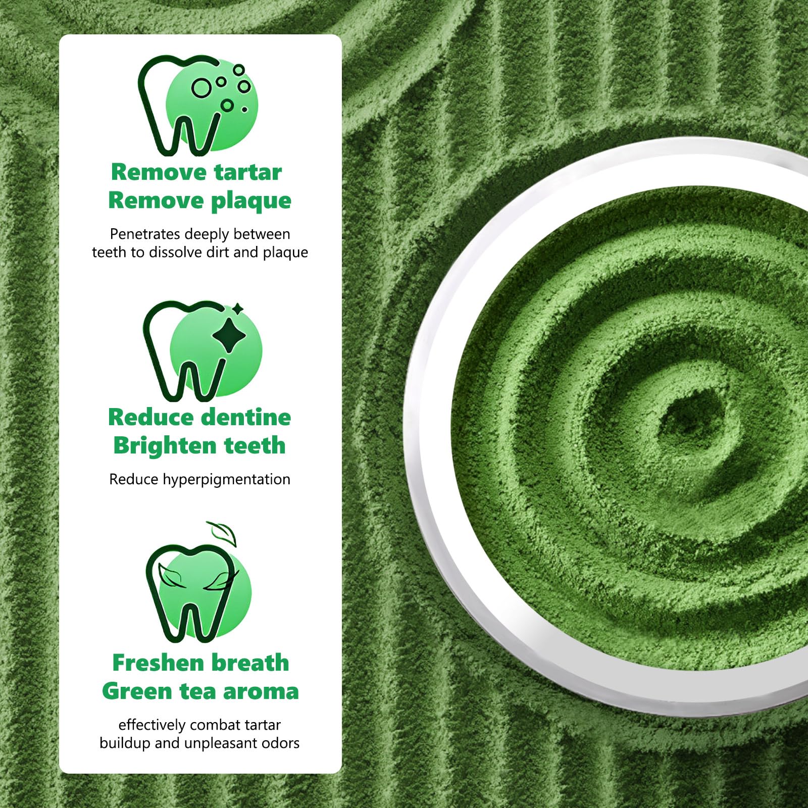 ALIVO Teeth Cleaning Powder for Dogs & Cats, Dental Powder for Pets Teeth Cleaning - Breath Freshener with Probiotics for Bad Breath, Plaque, Tartar - Dental Care Supplies for Small Dogs - 50g 2