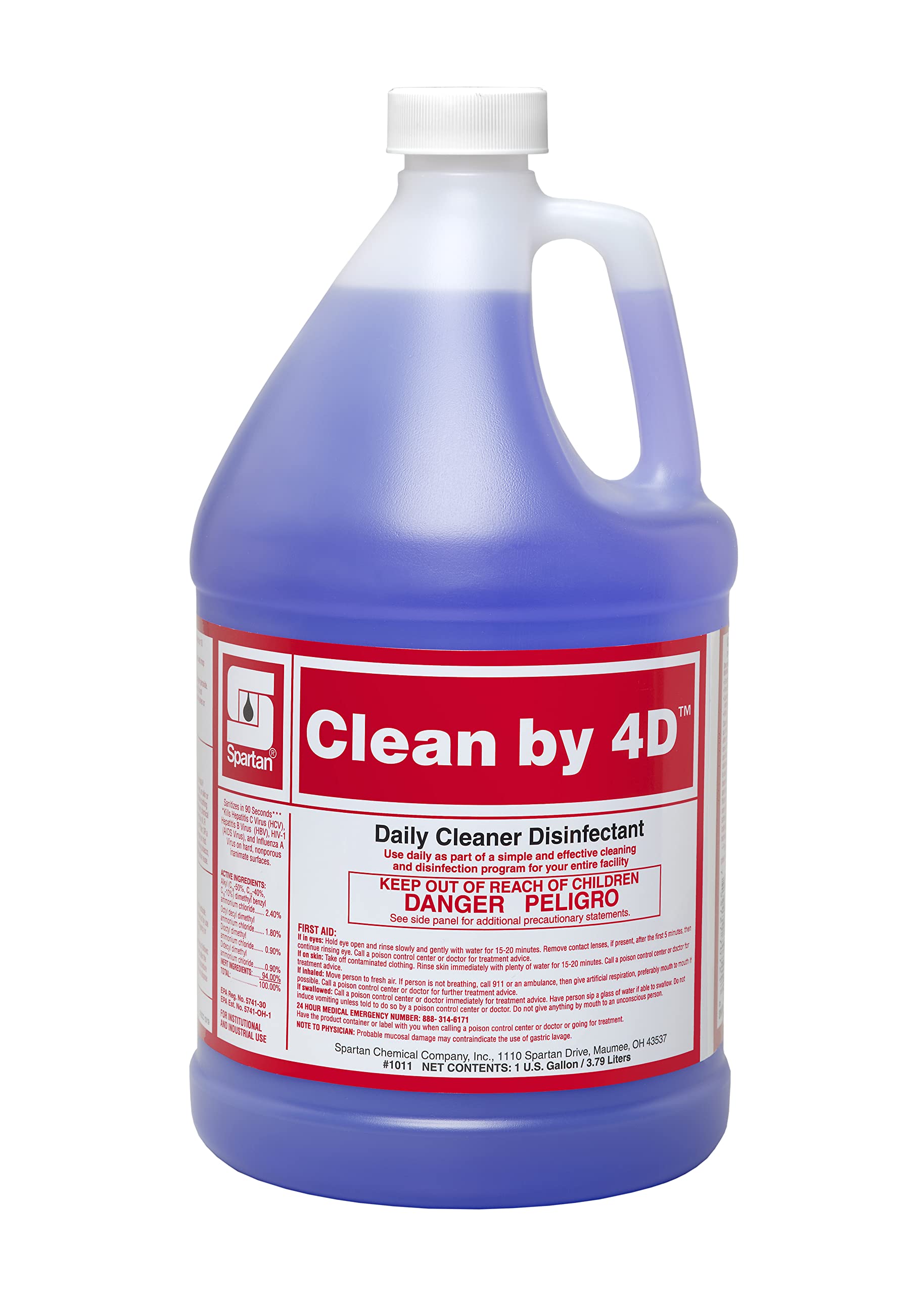 Amazon.com: Peroxy 4D Disinfectant # 101204, 4 gal per cs -(1 CASE