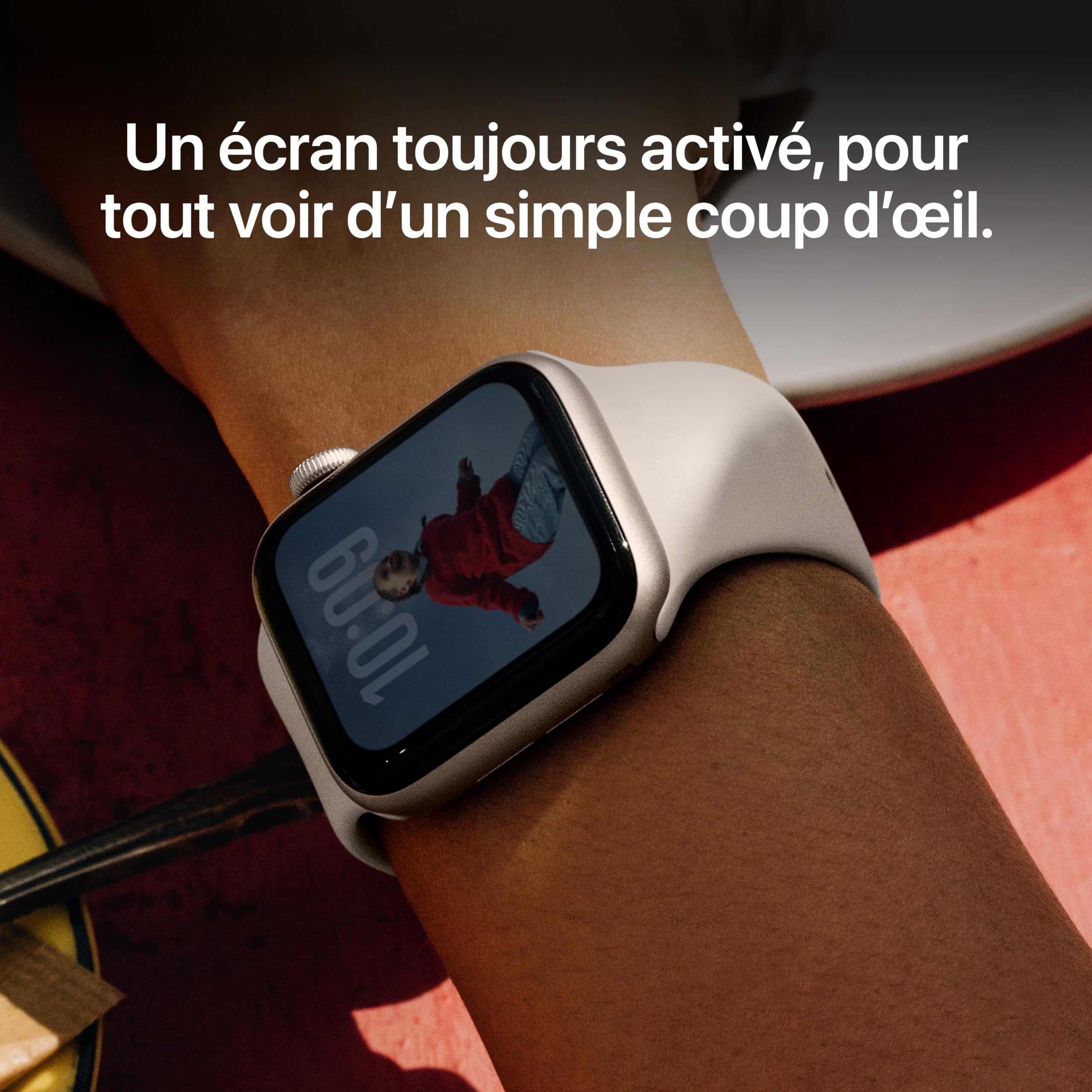 Apple Watch SE 3 [GPS + Cellular 40 mm] Montre connectée avec boîtier Minuit et Bracelet Sport Minuit. Moniteur activité/Sommeil/fréquence Cardiaque, écran Toujours activé