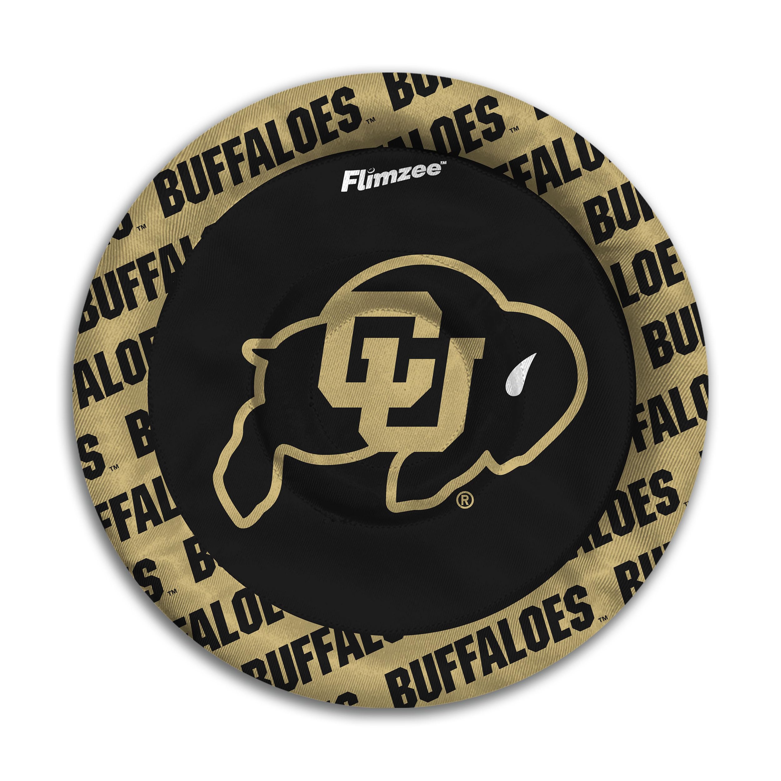 YouTheFan NCAA Colorado Buffaloes Flimzee Bean Bag Flying Disc