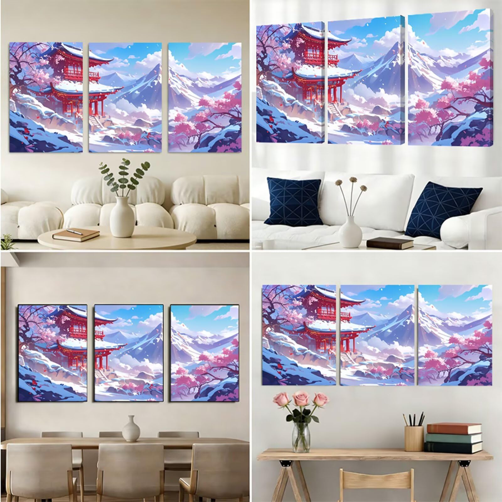 Zimowy obraz diamentowy, wiercenie, pełny zestaw, pałac, obraz diamentowy, dla dorosłych, zestaw do haftowania, 60 x 90 cm, kryształowe stras, mozaika krzyżykowa, rzemiosło, dekoracja domu, na ścianę