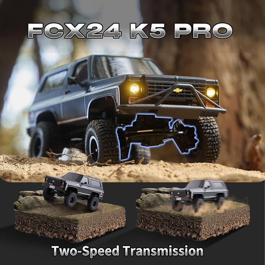 ブラシレス　ラジコン　FMS Fcx24 K5Pro FMS Brushless Motor Combo Set for FCX24 & FCX18