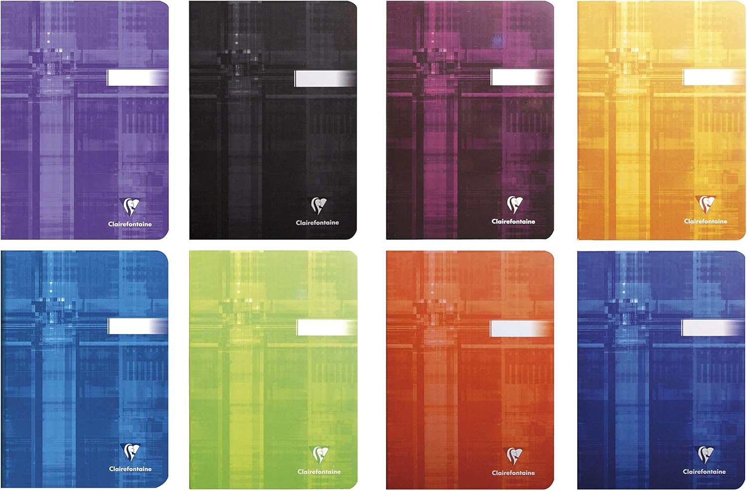 Clairefontaine Clairefontaine Staplebound 6 x 8 1/4, Ruled (Colors May Vary) Pack of 5