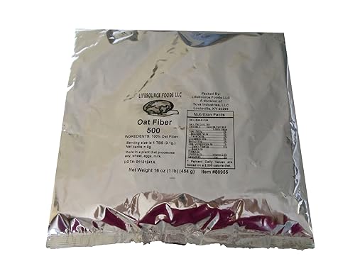 Lifesource Foods Fibra de Avena 500 - 16 oz