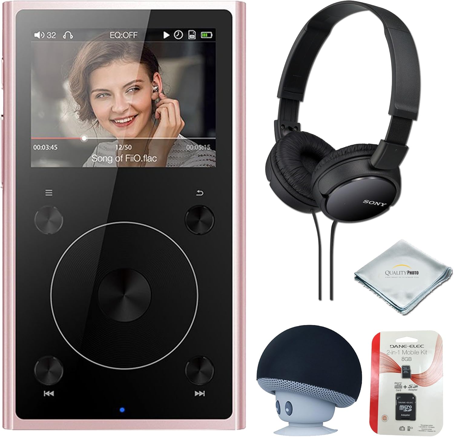 FiiO X1 2nd Gen (Rose Gold), mp3 Player High Resolution