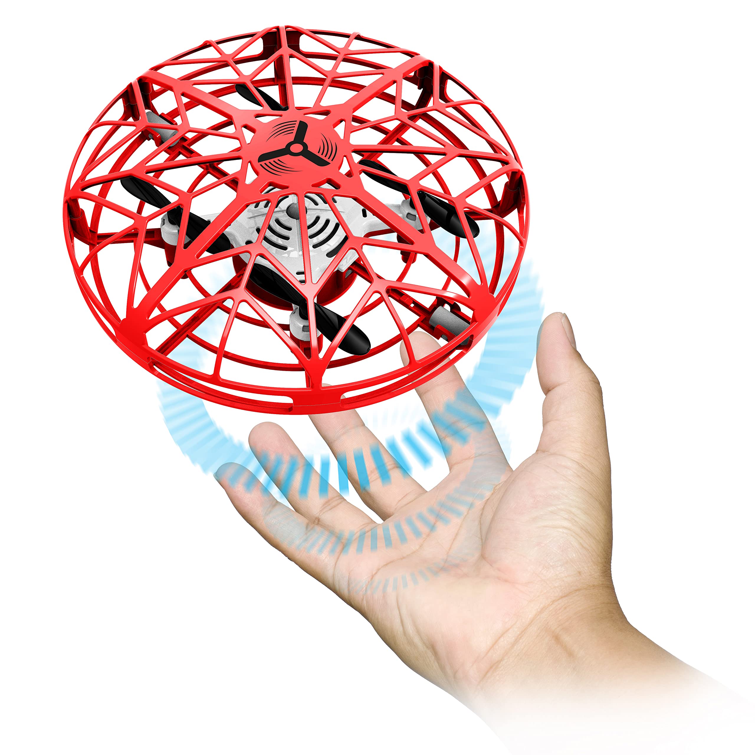 FLYBOTIC Mini Drone UFO in flight