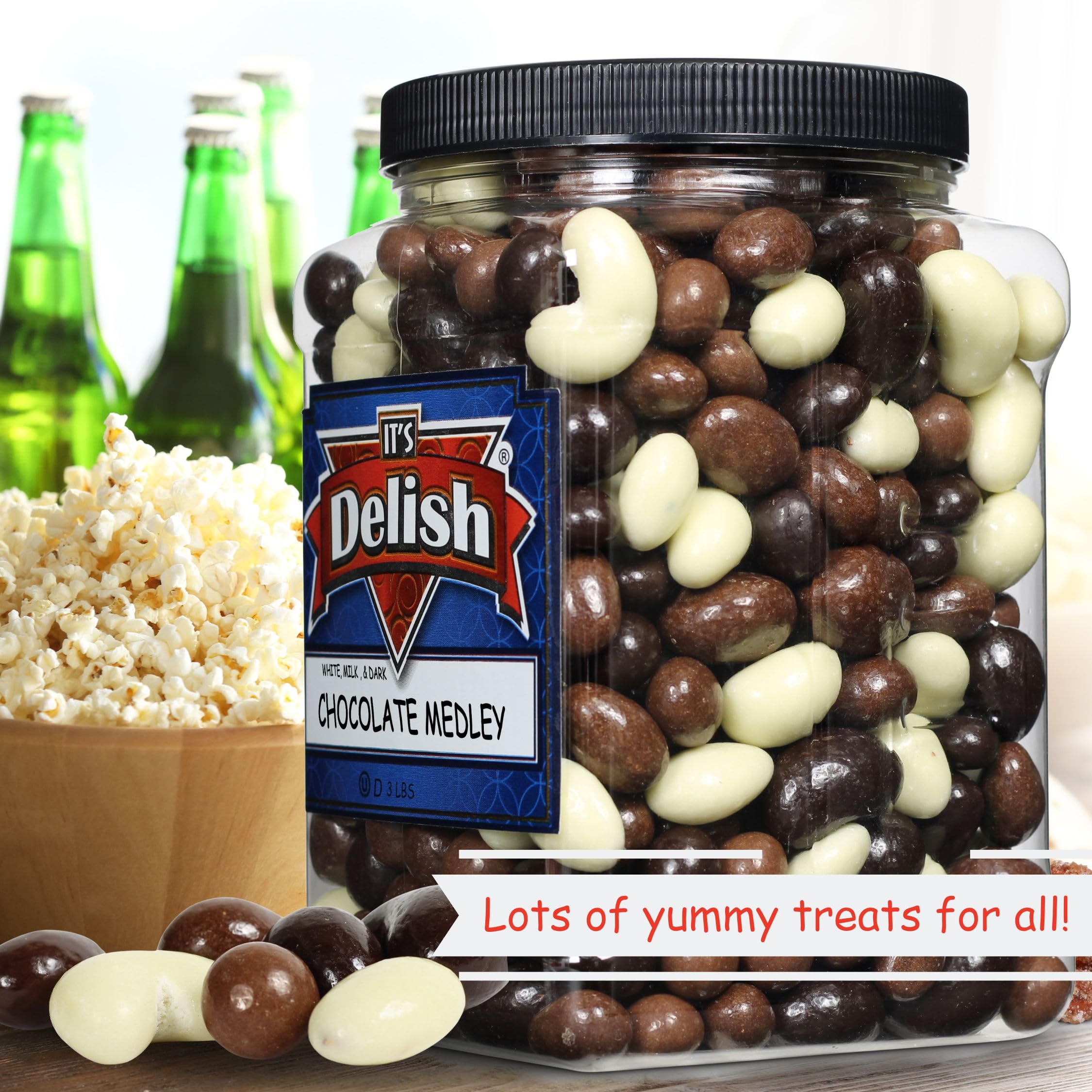 Amazon.com : Gourmet Chocolate Bridge Mix Medley by Its Delish, 3
