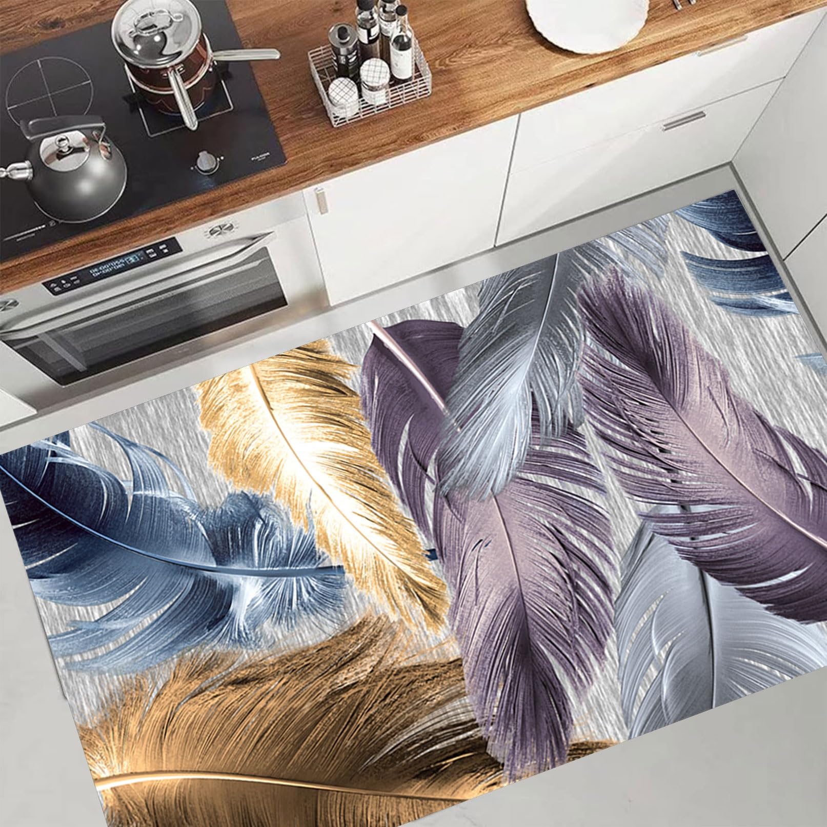 Tapis de passage 80x240cm lavable : la solution antidérapante pour couloir et cuisine