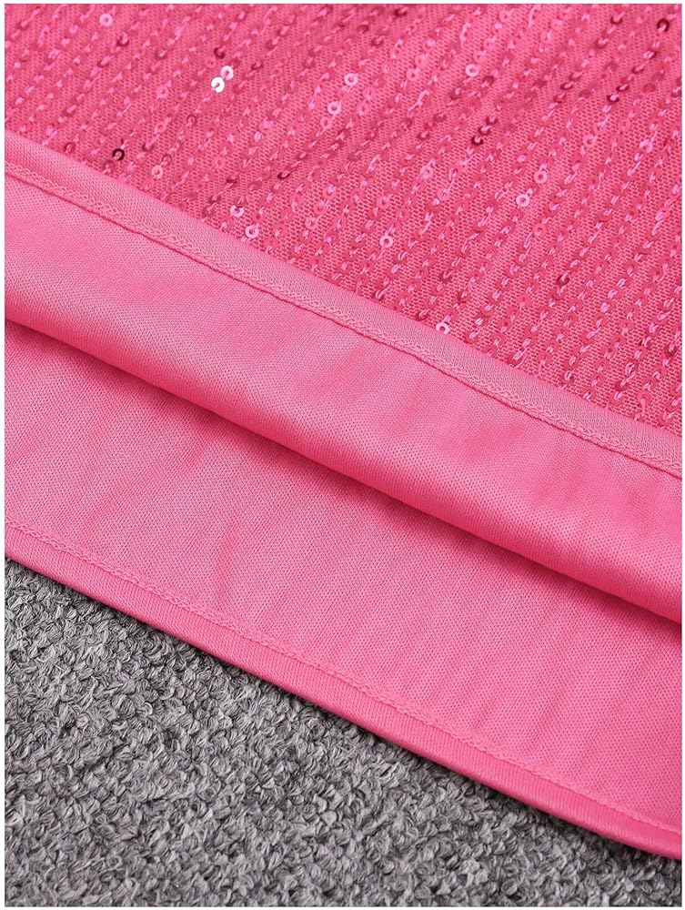 Amazon.com: OYOANGLE Girl's 2 Piece Outfit Sequin Sparkle