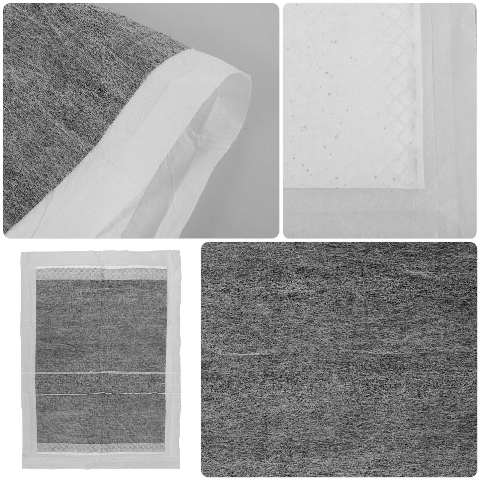 Hemobllo Almohadillas Absorbentes para Orina de Mascotas 100 Unidades, Desechables, de Tela No Tejida, Portátiles y Altamente Absorbentes para Entrenamiento y Viaje
