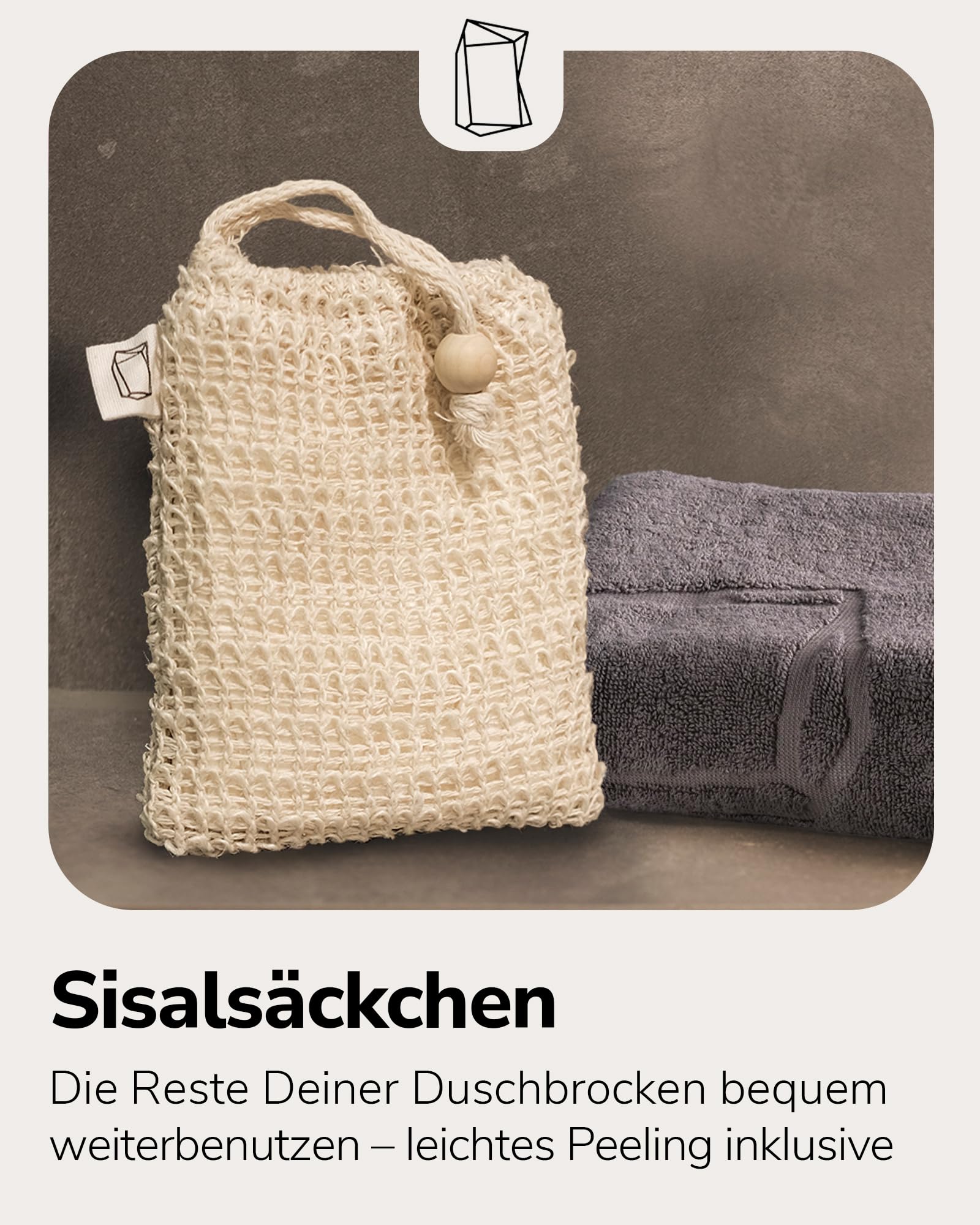 Duschbrocken 5er-Set Duschseife mit Verpackung [2in1] Festes Shampoo, 500g