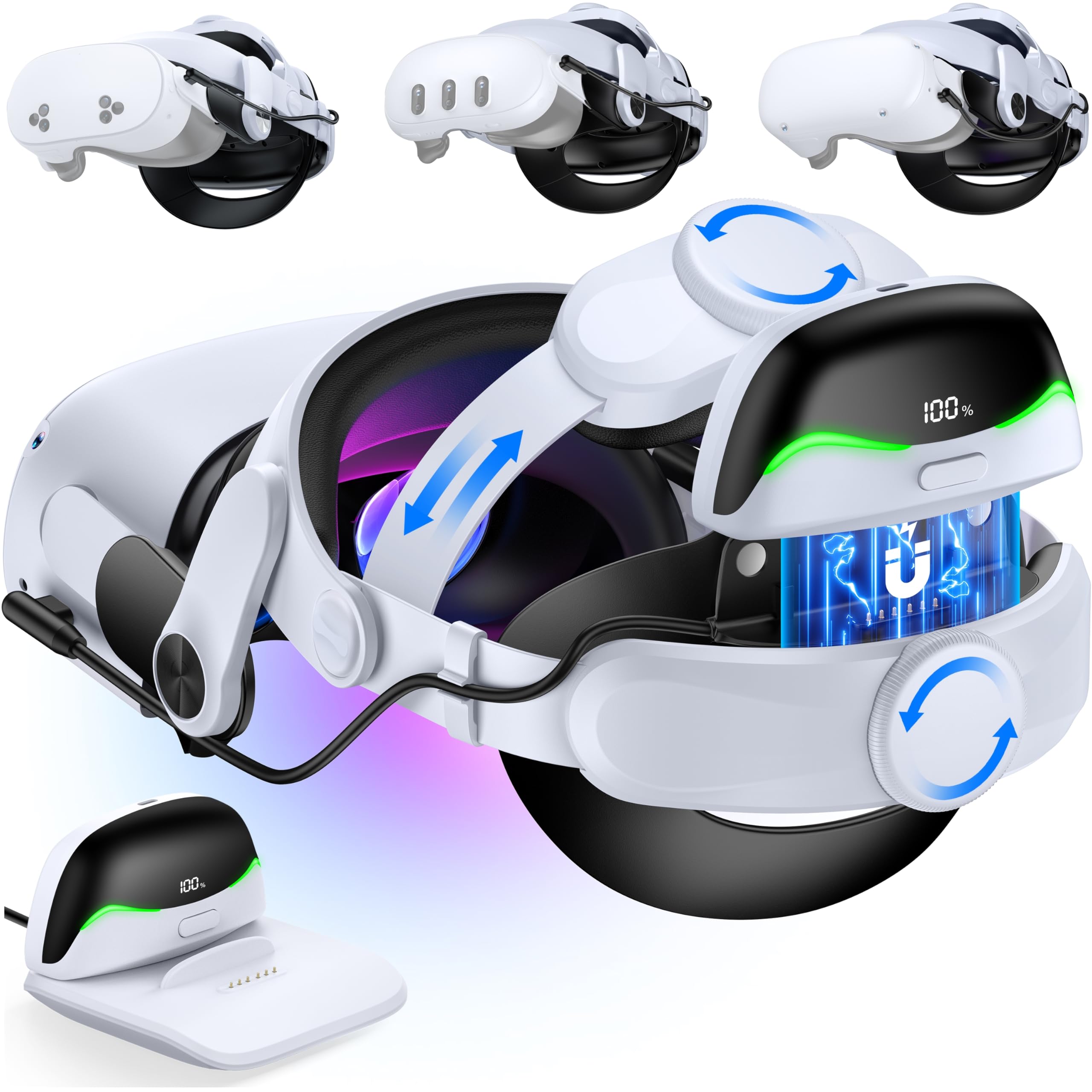 Amazon.com: Kawaye Battery Strap for Meta Quest 3S/3/2