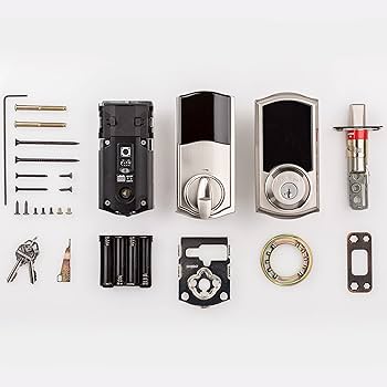 Kwikset SmartCode 916 Z-Wave Smart Lock, Keyless Entry Ring