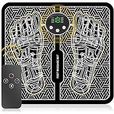 Shiatsu Foot Massager with Heat,Vibration,Air Compression and Deep Kneading,4 Modes + 2 Heat Levels + 5 Intensities,Quiet Design and Washable Sleeves,Present for Women and Men