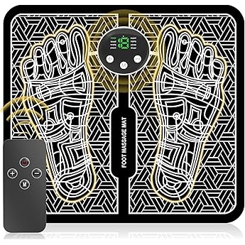 Shiatsu Foot Massager with Heat,Vibration,Air Compression and Deep Kneading,4 Modes + 2 Heat Levels + 5 Intensities,Quiet Design and Washable Sleeves,Present for Women and Men