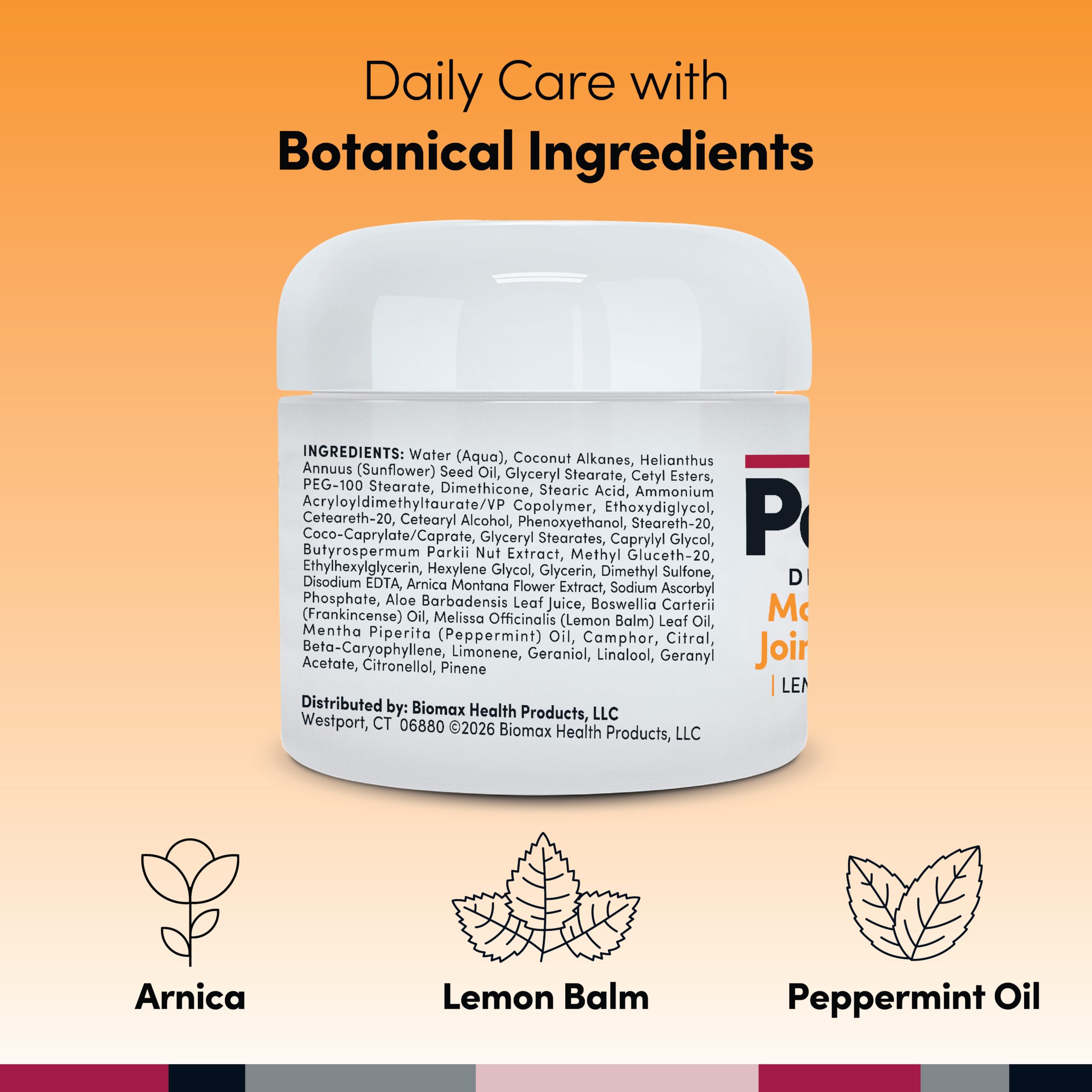 Penetrex Morning Wake-Up Joint & Muscle Care, Lemon Balm & Peppermint, 2 Oz — Amazon image 3