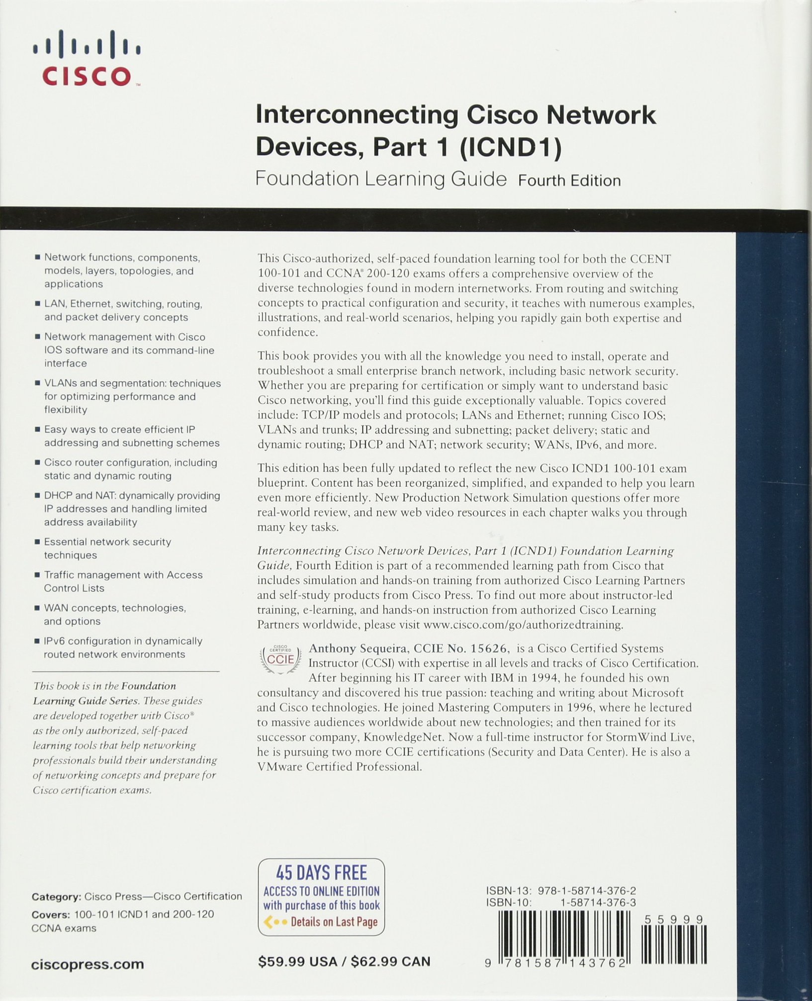 Interconnecting Cisco Network Devices, Part 1 (ICND1) (Foundation Learning Guides)