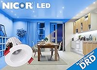 Vista 13 de NICOR Lighting DRD211203KWH - Focos empotrados LED, color blanco