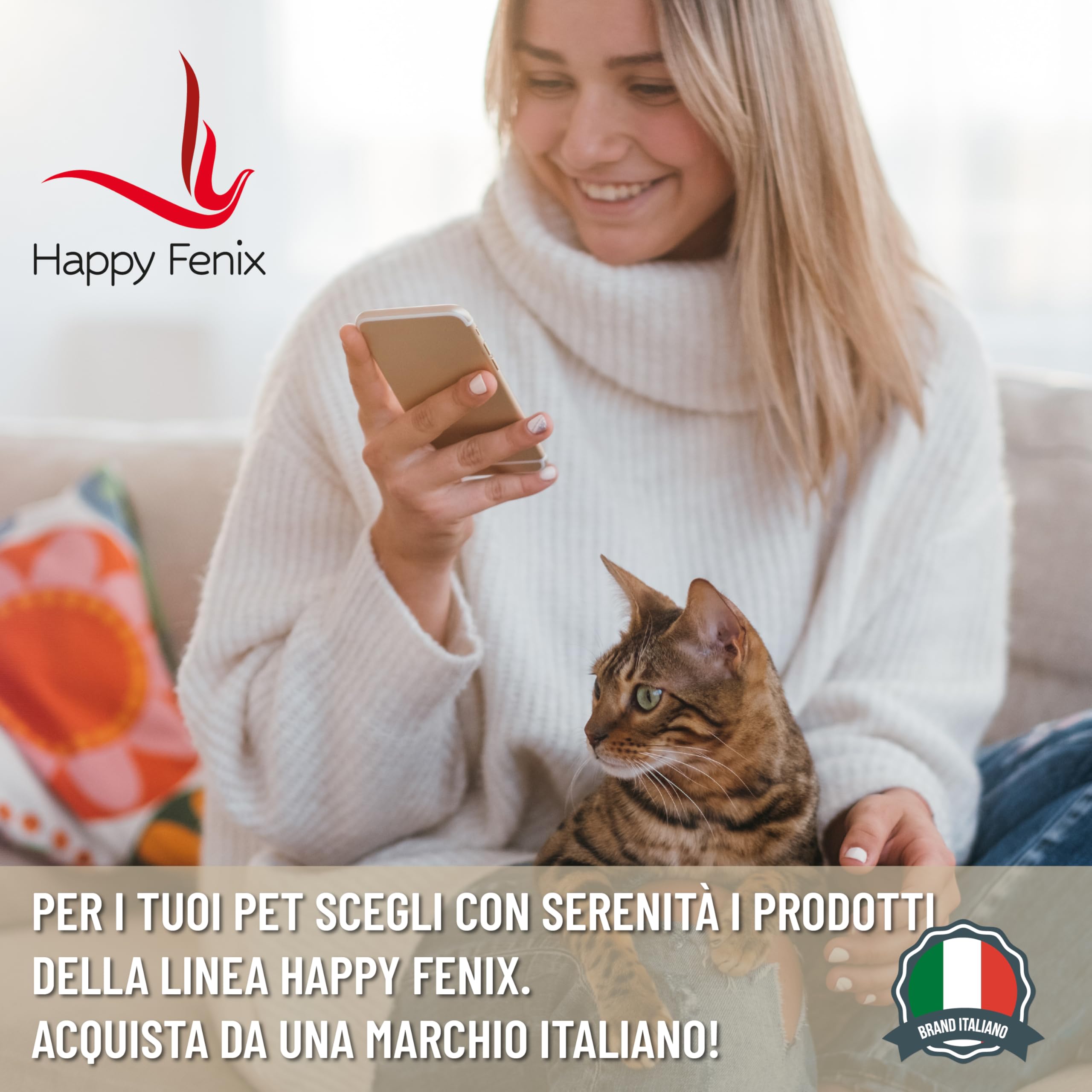 Ciotole Per Gatti in Plastica 2 Pezzi - Eleganti, Resistenti, Antiscivolo e Facili da Pulire - Colore Bianco