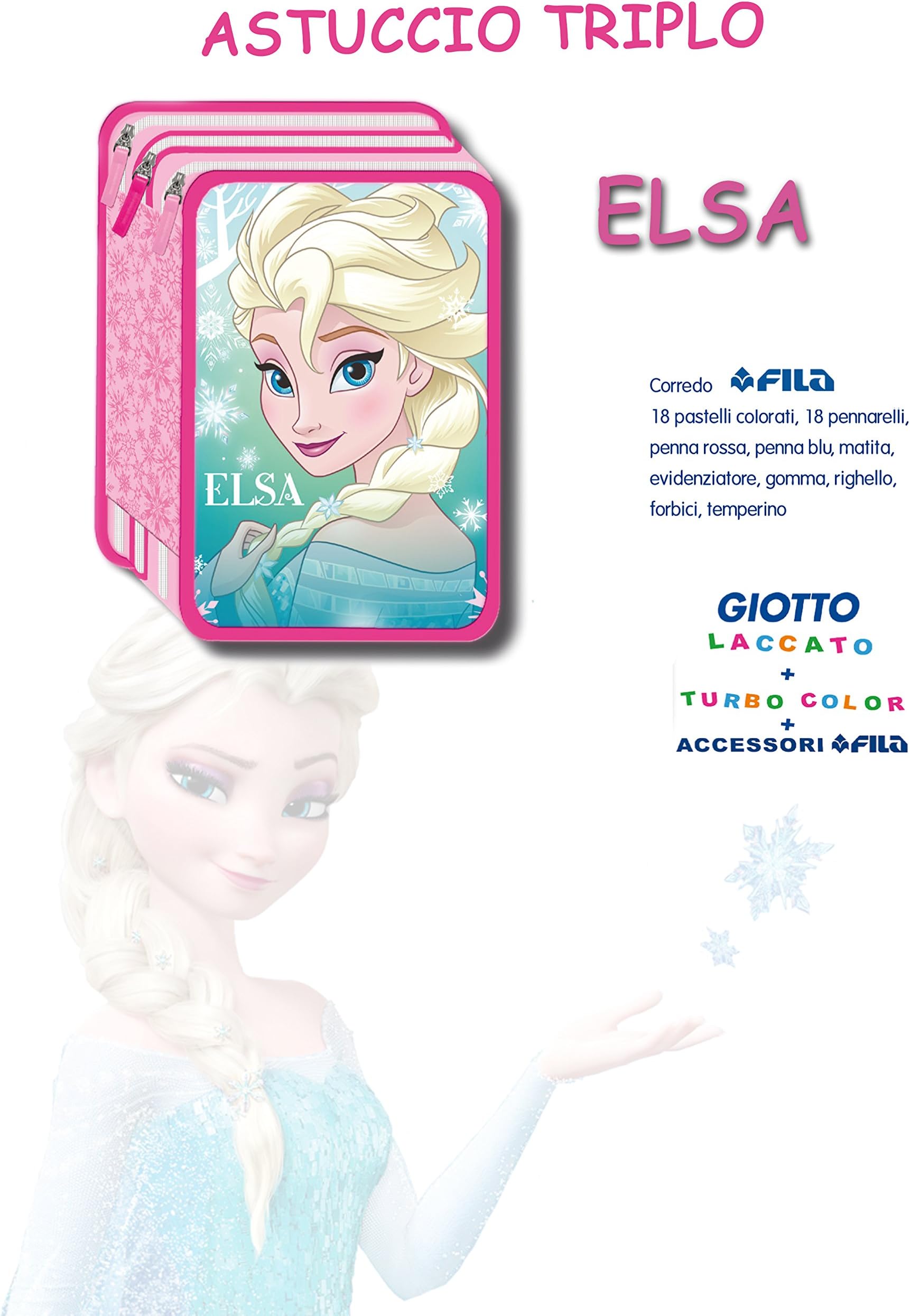 Total office Avengers 3 zip school pencil case ELSA
